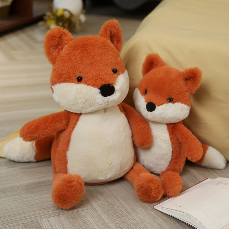Realistic Fox Plush Toy