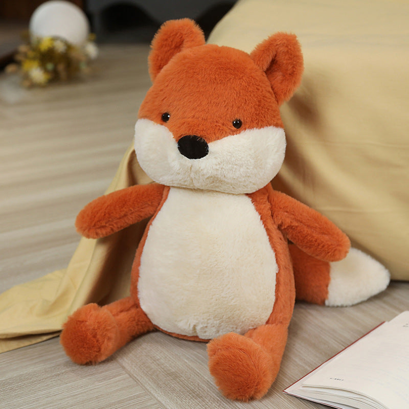 Realistic Fox Plush Toy
