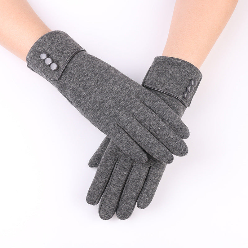 Women's Warm Winter Gloves With Non Down Touch Screen