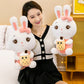 Rabbit Doll Baby Bottle Plush Toy