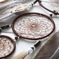 Eagle Feather Big Three Ring Indoor Pendant Indian Dream Catcher