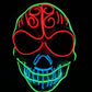 Skull LED Glowing Mask