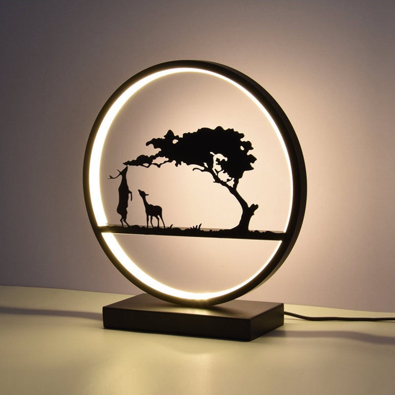 Creative Bedside Lamp Warm Dimming Decoration