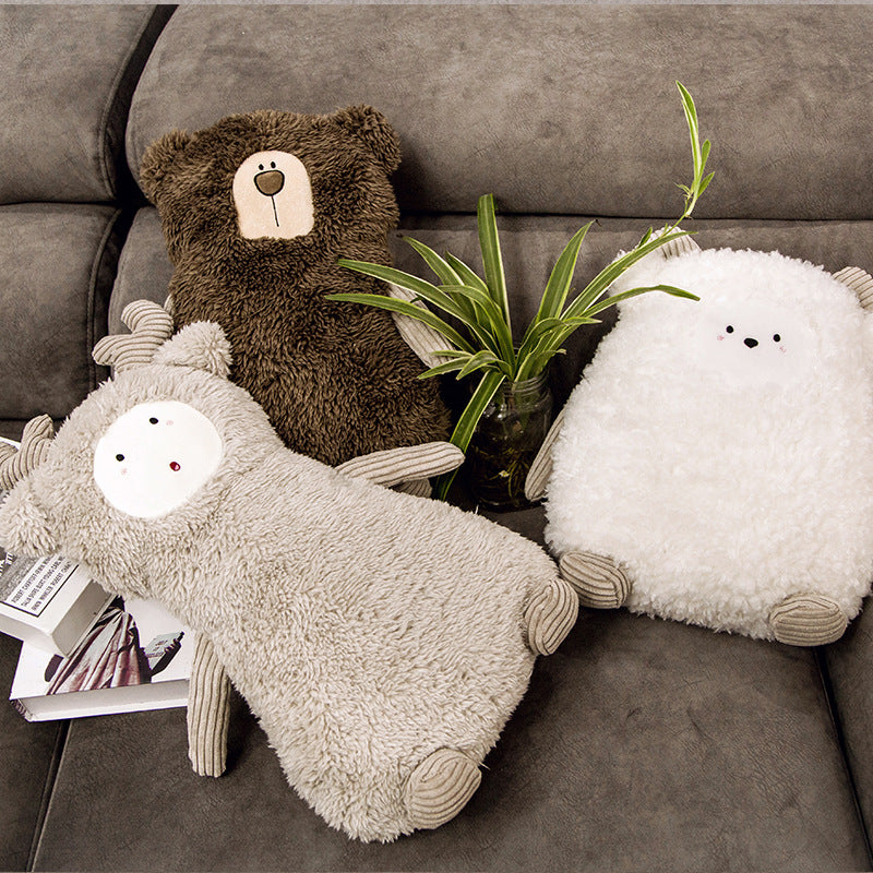 Nordic Bear, Lamb And Elk Plush Toy