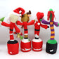Dancing Christmas Toys Rechargeable Funny Tree Repeat Talking Electronic Plush Toys Can Sing Record Lighten Early Education Funny Gift Christmas