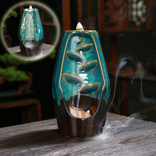 Double-sided Incense Reflow Incense Burner Ceramic Crafts