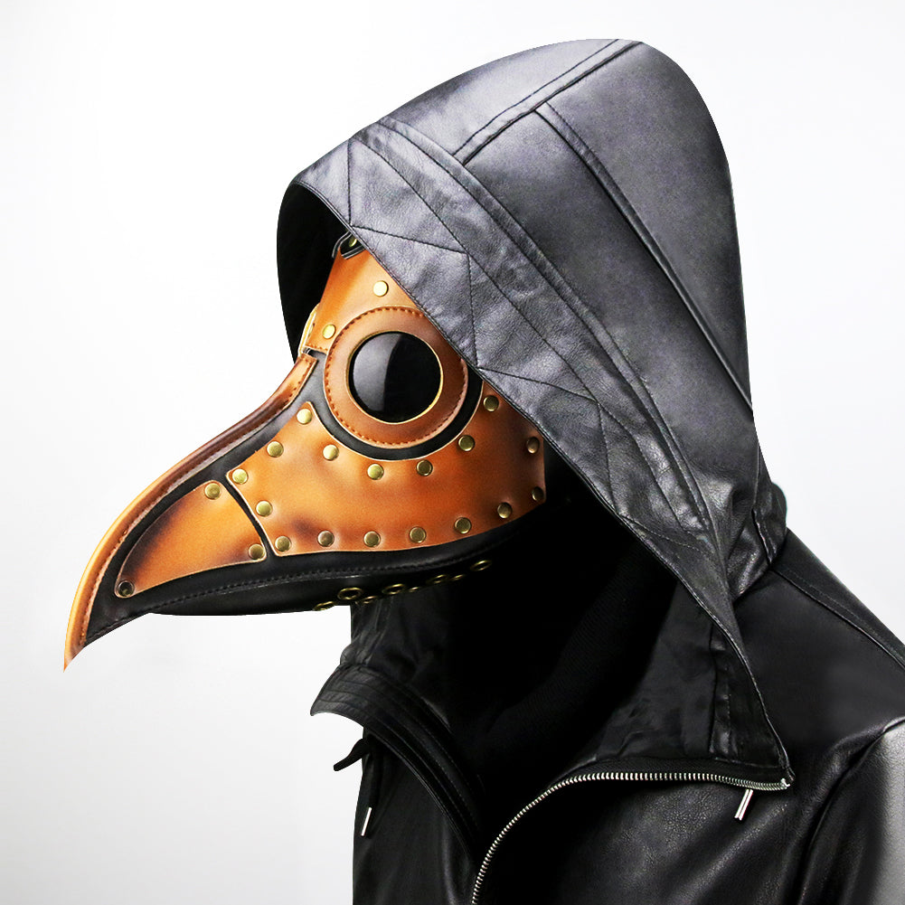 Domineering plague long beak doctor mask halloween
