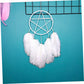 Pentegram Design Dream Catcher Lights Hanging