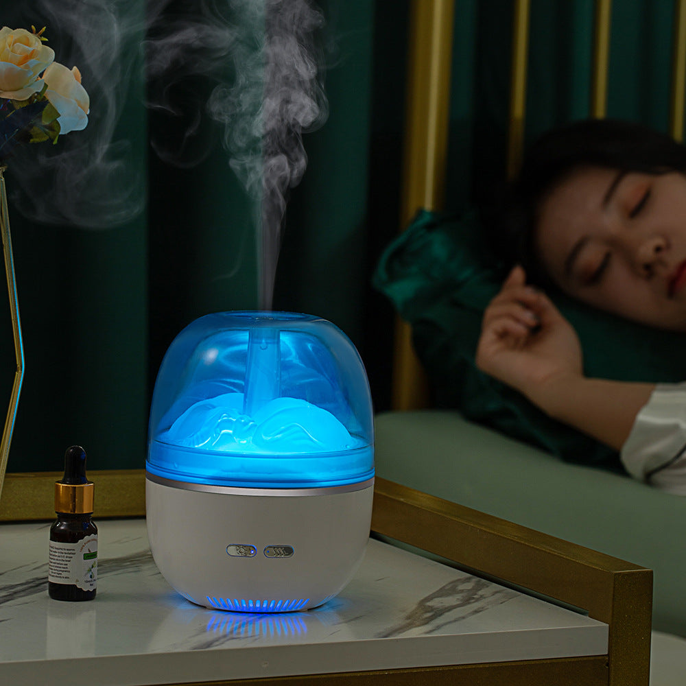 Shuangniu Aromatherapy Humidifier Colorful Lamp Fog Volume