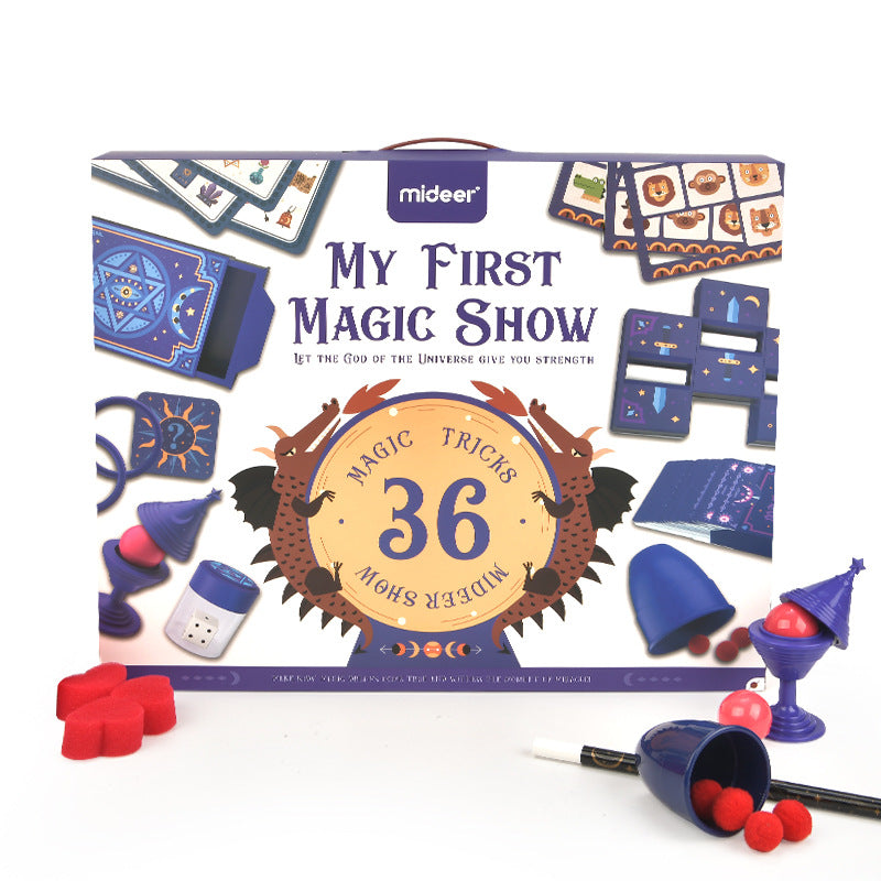 Children's Magic Toy Props Gift Box Poker