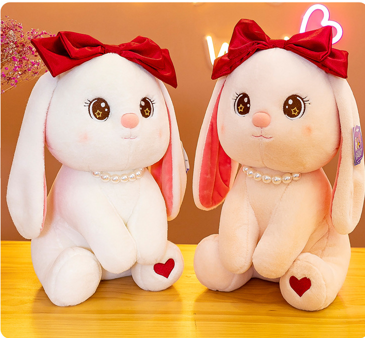 Rabbit Stuffed Toy Figures Medium Cute