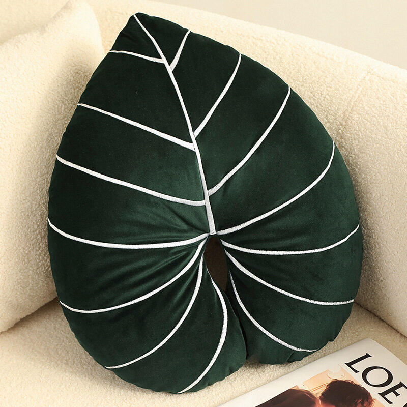 Nordic Ins Green Plant Pillow Sofa Decoration Siesta Cushion Simple