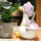 Little Flower Hat Duck Doll Back Flower Duck Plush Doll Home Decoration