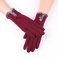 Women's Warm Winter Gloves With Non Down Touch Screen