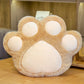 Cat Paw Hand Warmer Covering Pillow In Winter