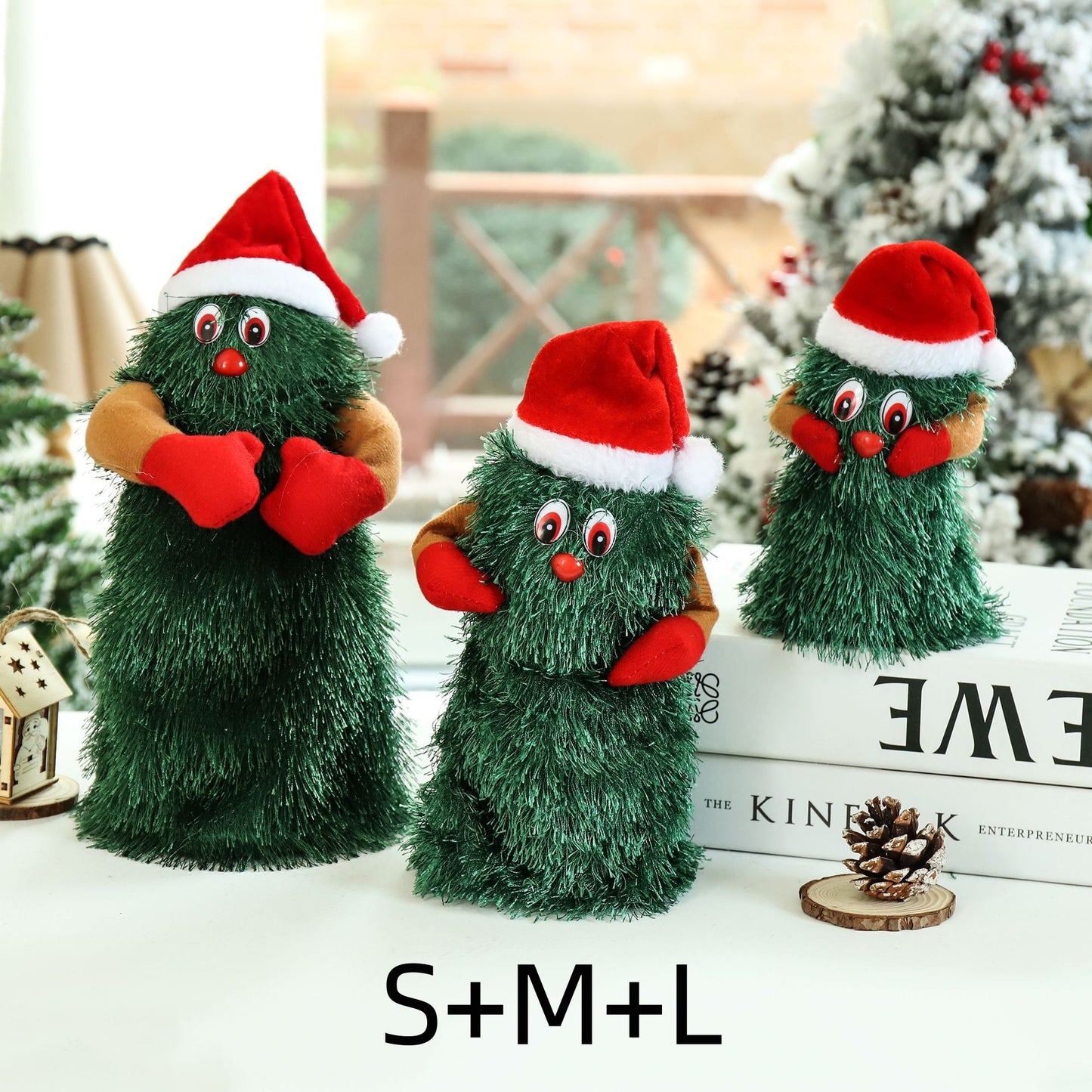 Christimas Electronic Plush Toy Tree Funny