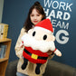 Santa Plush Toy Holiday Event Decoration Doll