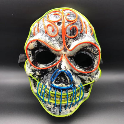 Skull LED Glowing Mask