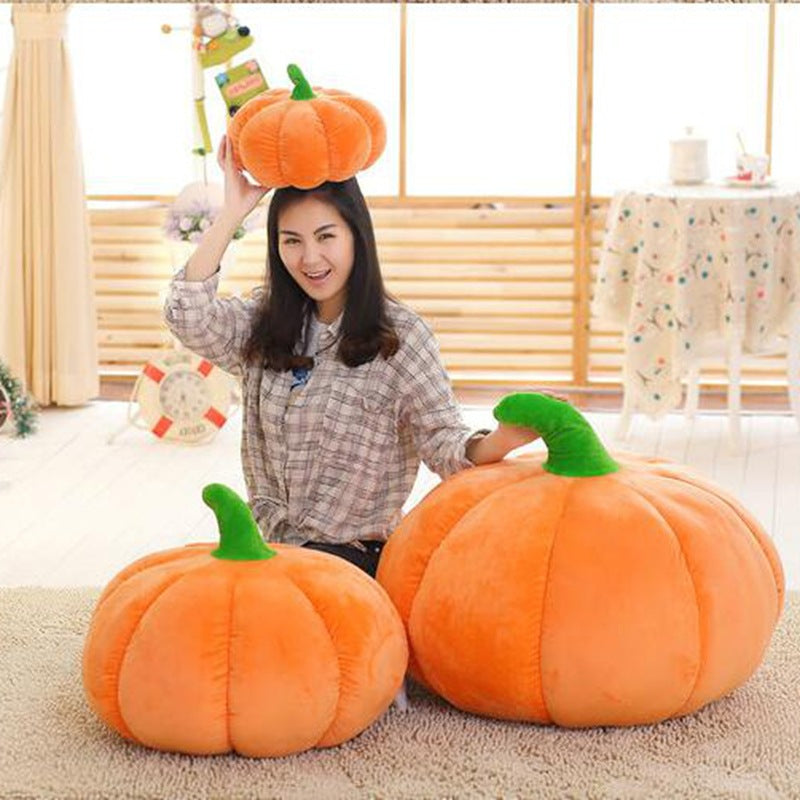 Halloween Pumpkin Shape Pillow Cushion