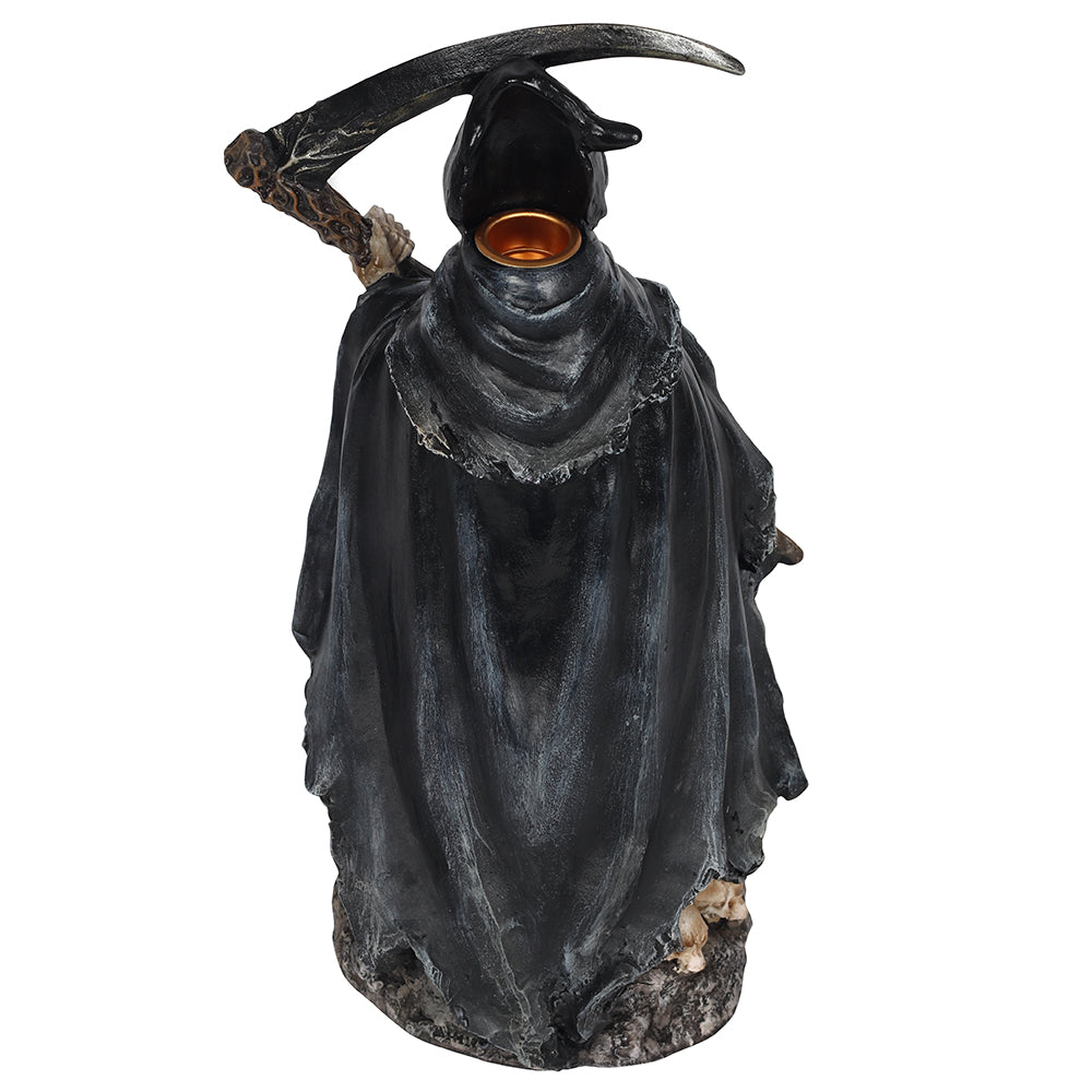 Grim Reaper Backflow Incense Burner with Light