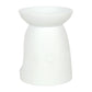 White Ceramic Seven Chakra Oil Burner