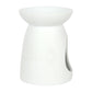 White Ceramic Seven Chakra Oil Burner