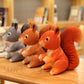 Simulation Squirrel Plush Toy Doll Cute Cartoon