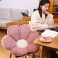Office Flower Shape Plush Sofa Cushion