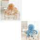 Lovely Simulation Octopus Pendant Plush Stuffed Toy Soft Animal Home Accessories Cute Doll Children Gifts