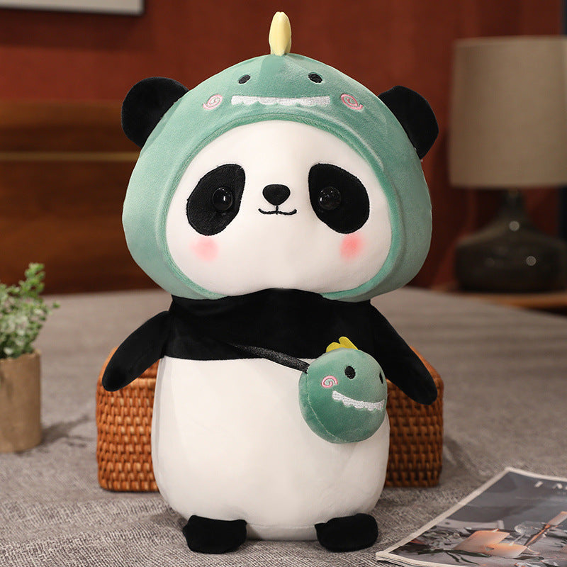 Cute Transforming Panda Doll Cartoon Plush Toy