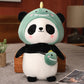 Cute Transforming Panda Doll Cartoon Plush Toy