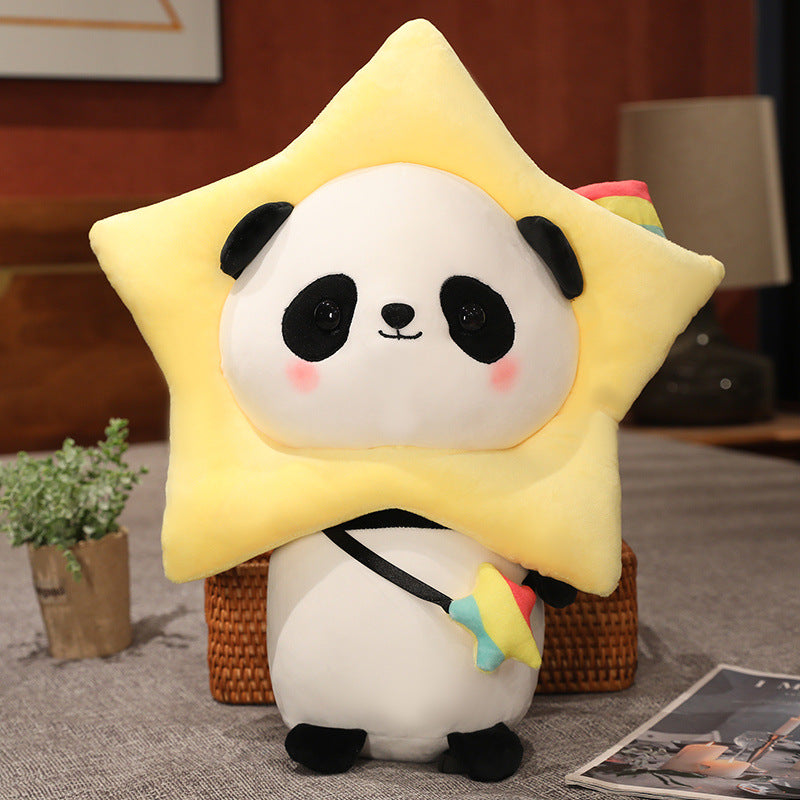 Cute Transforming Panda Doll Cartoon Plush Toy