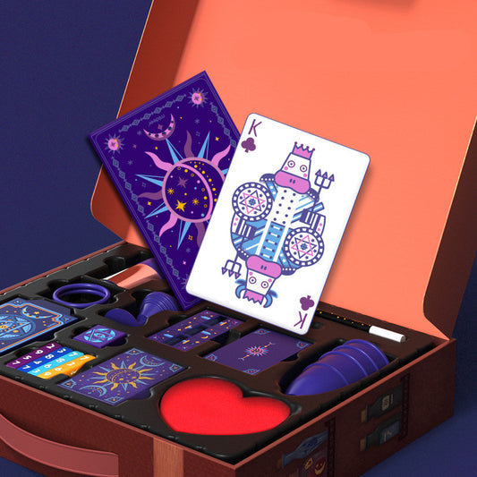 Children's Magic Toy Props Gift Box Poker